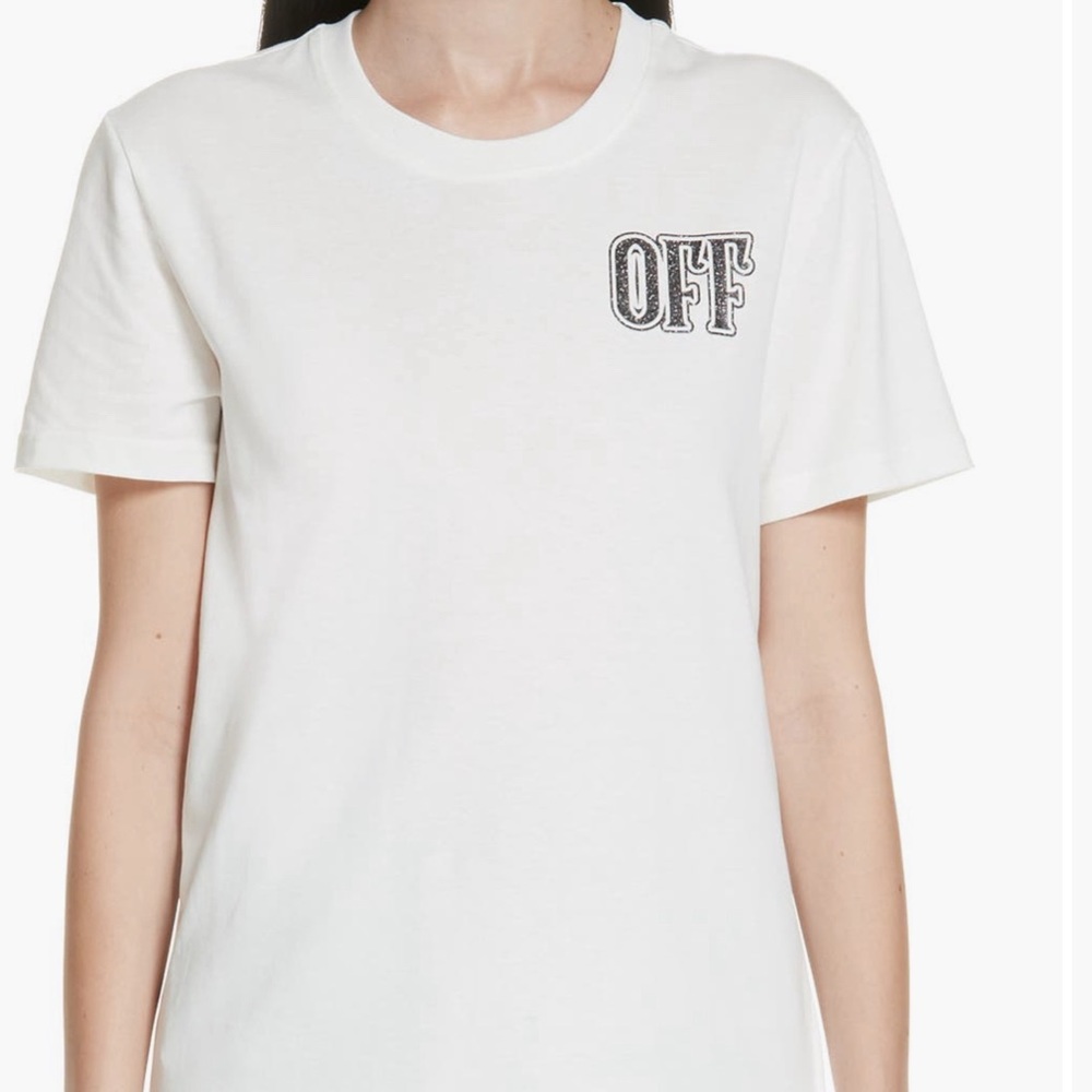 OFF WHITE Lips Graphic Tee